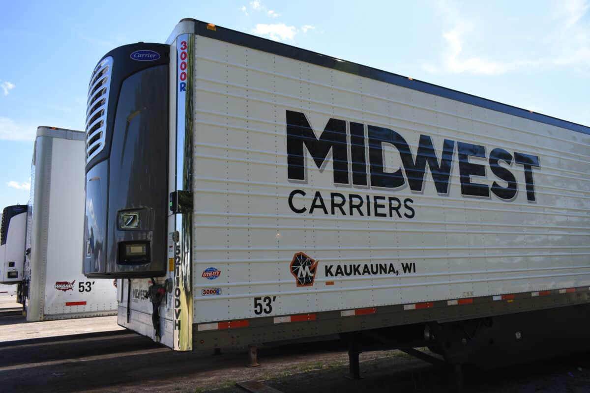 refrigerated truck